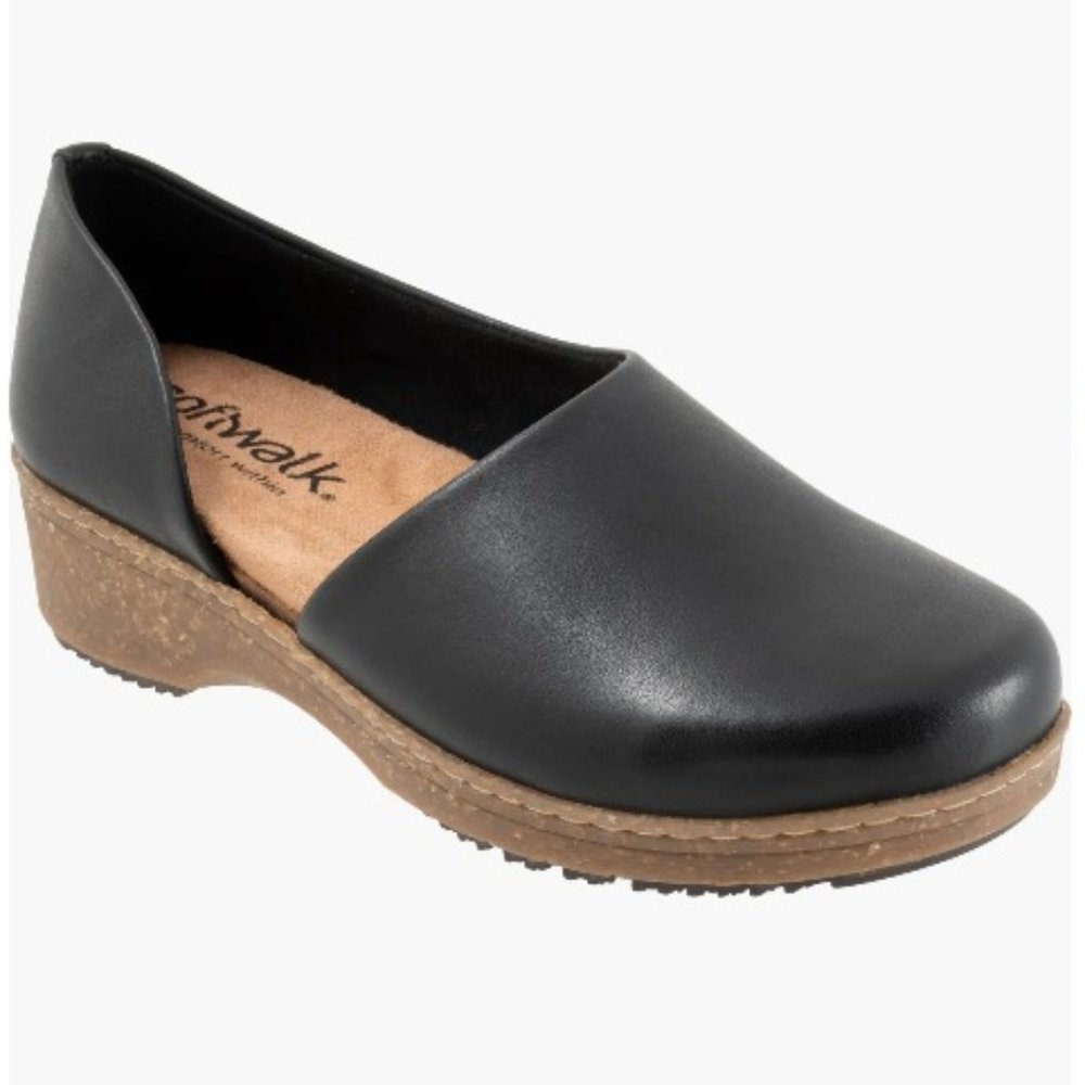 SOFTWALK | Addie Half d'Orsay Clog